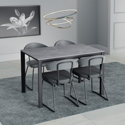 Astoria - Dining Chair (Grey PU)