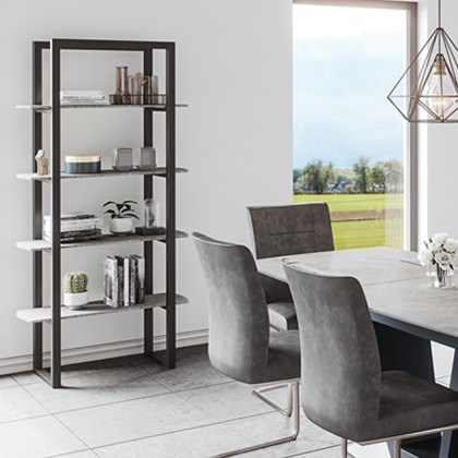 Athens - Shelf Unit (White)