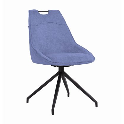 Magnus - Swivel Dining Chair (Blue)