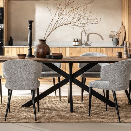 Greenwich - Dining Table and Chairs Set (200cm)