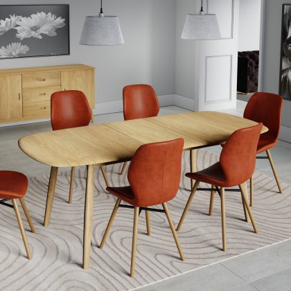 Crete - Dining Table and Chairs Set (160cm)