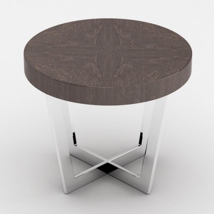 Orion - Circular End Table (Acorn)