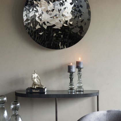 Vitrum - Glass Candle Holder (30cm)