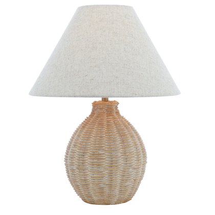 Laura Ashley - Fernhill Table Lamp (Matt Cream With Shade)
