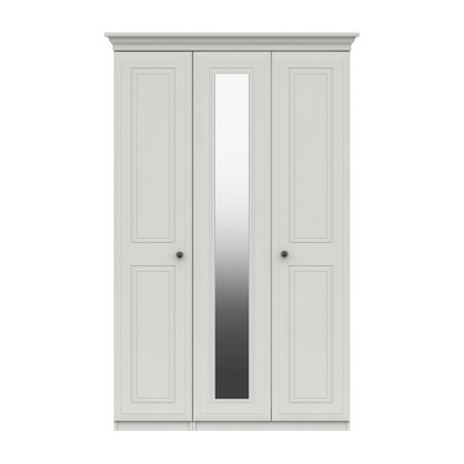 Devon - Tall Three Door Wardrobe with Mirror (Soft Close)