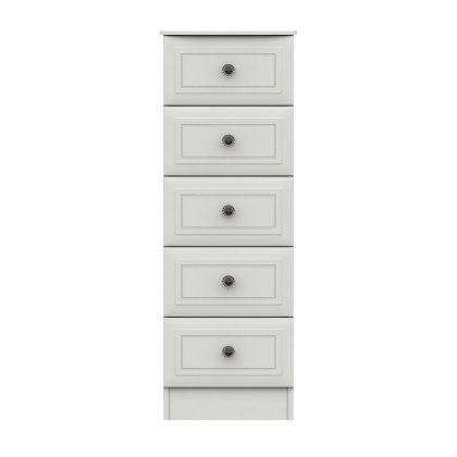 Devon - Five Drawer Tallboy Chest (Soft Close)