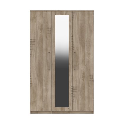 Dorset - Three Door Wardrobe with Mirror (Soft Close)