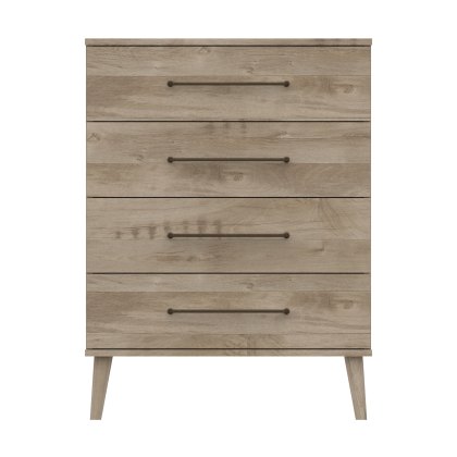 Dorset - Four Drawer Bedroom Chest (Soft Close)