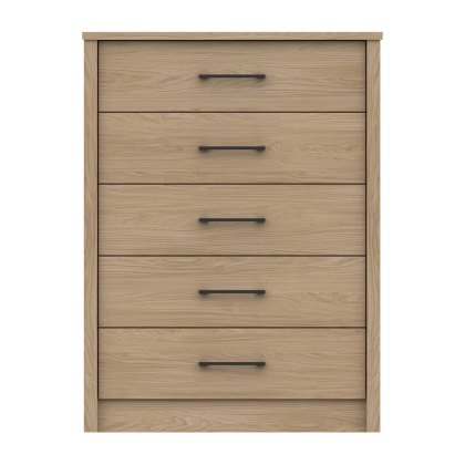 Newquay - Five Drawer Chest (Soft Close)