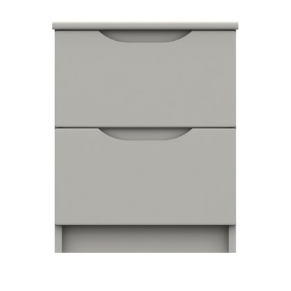 Paignton - Two Drawer Bedside Chest (Soft Close)