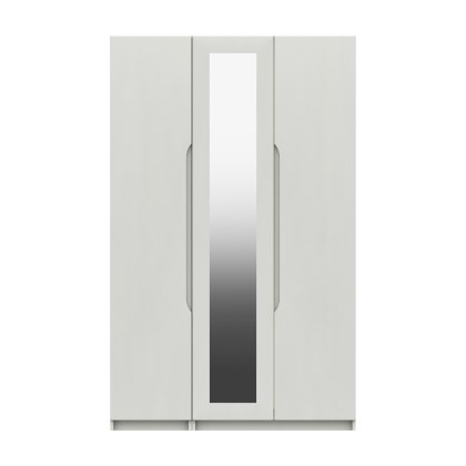 Paignton - Three Door Bifold Wardrobe with Mirror (Soft Close)