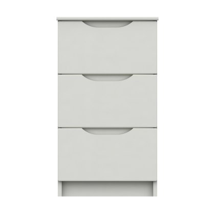 Paignton - Three Drawer Bedside Chest (Soft Close)