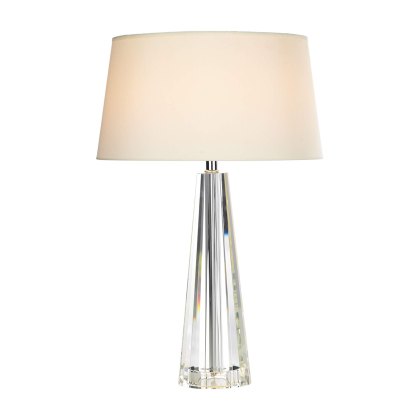Dar - Cyprus Table Lamp Crystal With Shade Dar - Cyprus Table Lamp Crystal With Shade