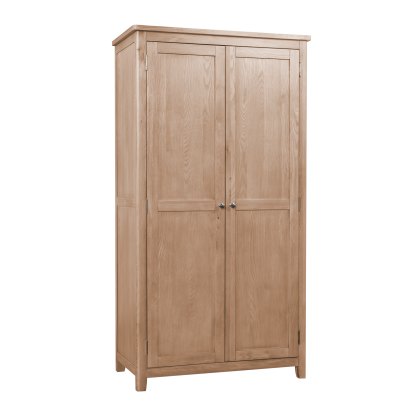 Hartford - 2 Door Wardrobe (Oak)