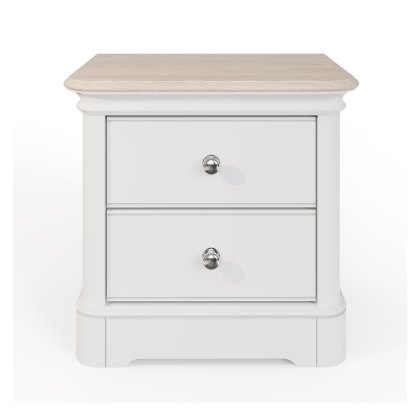 Chartwell - Large 2 Drawer Bedside Chest Chartwell - Large 2 Drawer Bedside Chest