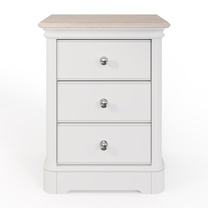 Chartwell - Large 3 Drawer Bedside Chest Chartwell - Large 3 Drawer Bedside Chest