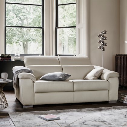 Nicoletti Home Thema - 3 Seater Power Recliner Sofa