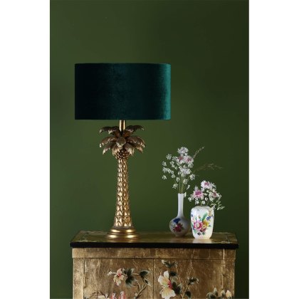 Dar - Palm Table Lamp Gold Base Only