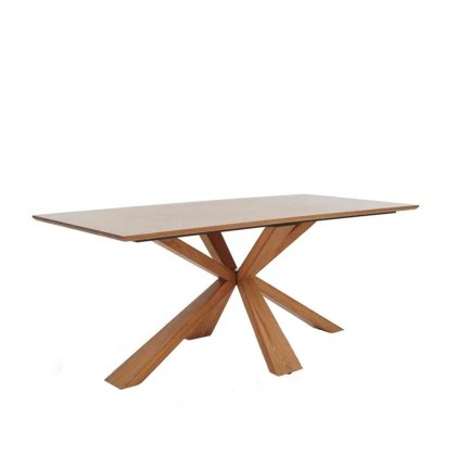 Gibralta - Fixed Top Dining Table (Wooden Base)