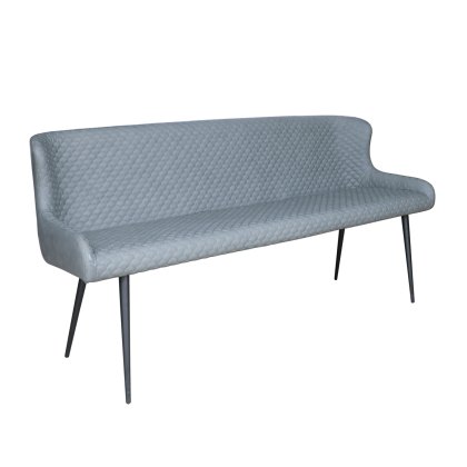 Gibralta - Bench (Slate Grey Faux Leather)