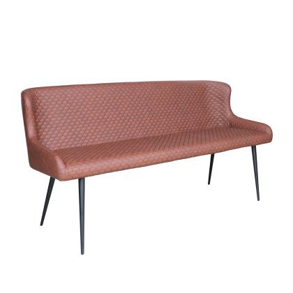 Gibralta - Bench (Tan Faux Leather)