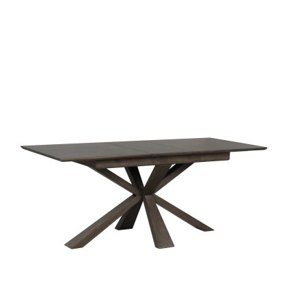 Malta - Extending Table with Wooden Base (160cm)