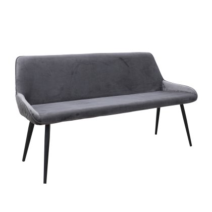 Malta - Bench (Granite Grey Velvet)