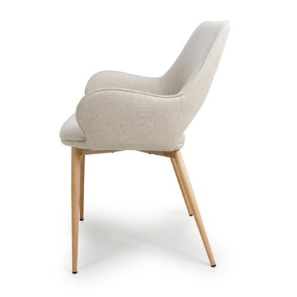 Sydney - Fabric Dining Chair (Natural)