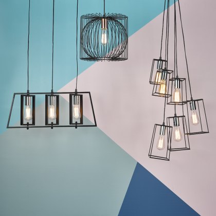 Dar - Taplow Pendant Black & Copper
