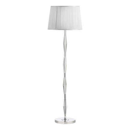 Laura Ashley - Blake Floor Lamp Polished Chrome Crystal Base Only Laura Ashley - Blake Floor Lamp Polished Chrome Crystal Base Only