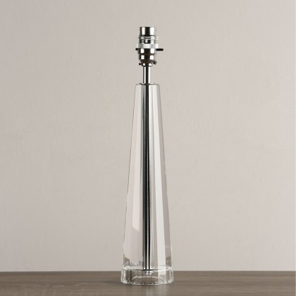 Laura Ashley - Blake Large Table Lamp Crystal Polished Chrome Base Only