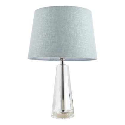 Laura Ashley - Blake Small Table Lamp Crystal Polished Chrome Base Only