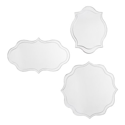 Laura Ashley - Rochelle Mirror Black (28cm) Laura Ashley - Rochelle Mirror Black (28cm)