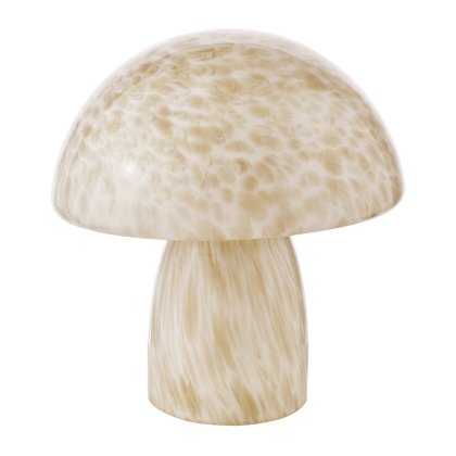 Dar - Addie Table Lamp White Art Glass