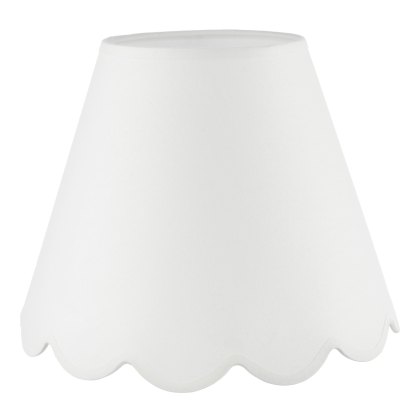 Dar - Nerita Ivory Linen Tapered drum Shade 40cm