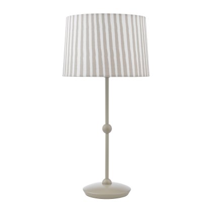 Dar - Sosa Table Lamp Matt Taupe With Shade