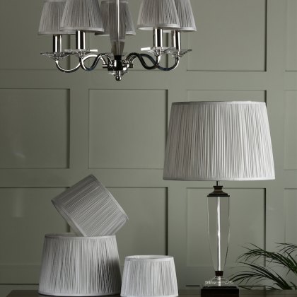 Laura Ashley - Hemsley Silk Shade Sage 40.5cm/16 inch