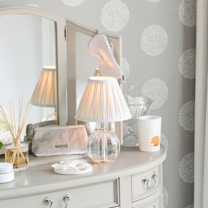 Laura Ashley - Lydia Petite Table Lamp Cut Crystal Glass Base Only