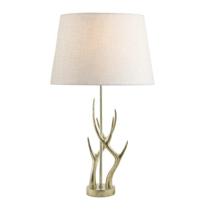 Laura Ashley - Mulroy Antler Table Lamp Champagne Base Only
