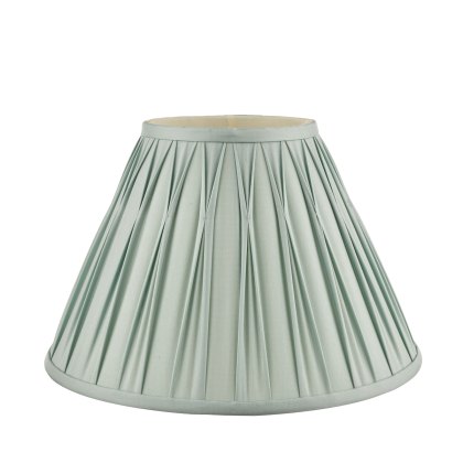 Laura Ashley - Fenn Silk Shade Duck Egg (14 inch) Laura Ashley - Fenn Silk Shade Duck Egg (14 inch)