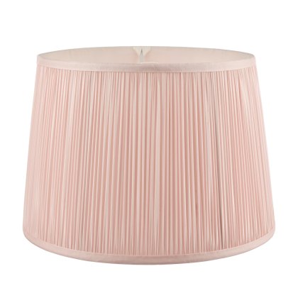 Laura Ashley - Hemsley Pleated Silk Shade Pink (12 inch)