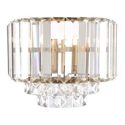 Laura Ashley - Vienna Wall Light Antique Brass Crystal Laura Ashley - Vienna Wall Light Antique Brass Crystal