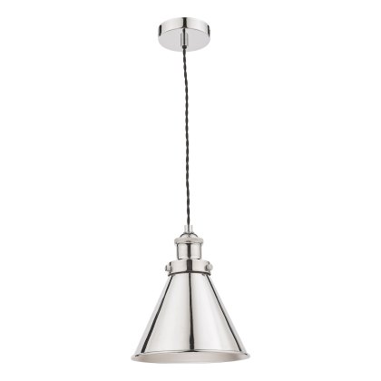 Laura Ashley - Rufus Pendant Polished Chrome