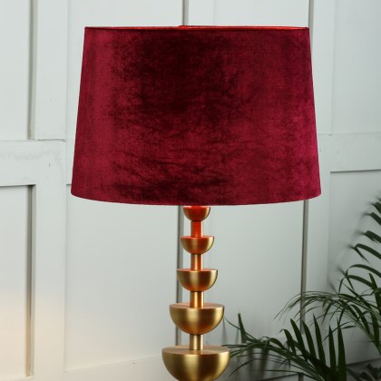 Laura Ashley - Velvet Shade Cranberry (14 inch)