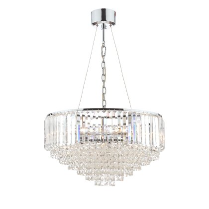 Laura Ashley - Vienna 9 Light Crystal Chandelier Laura Ashley - Vienna 9 Light Crystal Chandelier