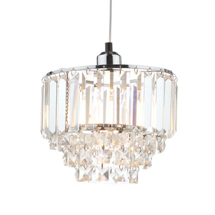 Laura Ashley - Vienna Easy Fit Pendant Polished Chrome