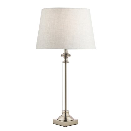 Laura Ashley - Winston Table Lamp Antique Chrome Glass (Base Only) Laura Ashley - Winston Table Lamp Antique Chrome Glass (Base Only)