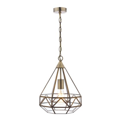 Laura Ashley - Zaria Glass Ceiling Pendant