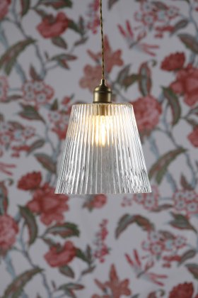 Laura Ashley - Callaghan Grand Pendant Antique Brass