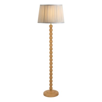 Laura Ashley - Maria Floor Lamp Wood Antique Brass (Base Only) Laura Ashley - Maria Floor Lamp Wood Antique Brass (Base Only)
